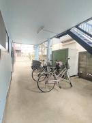 バイク、自転車置き場